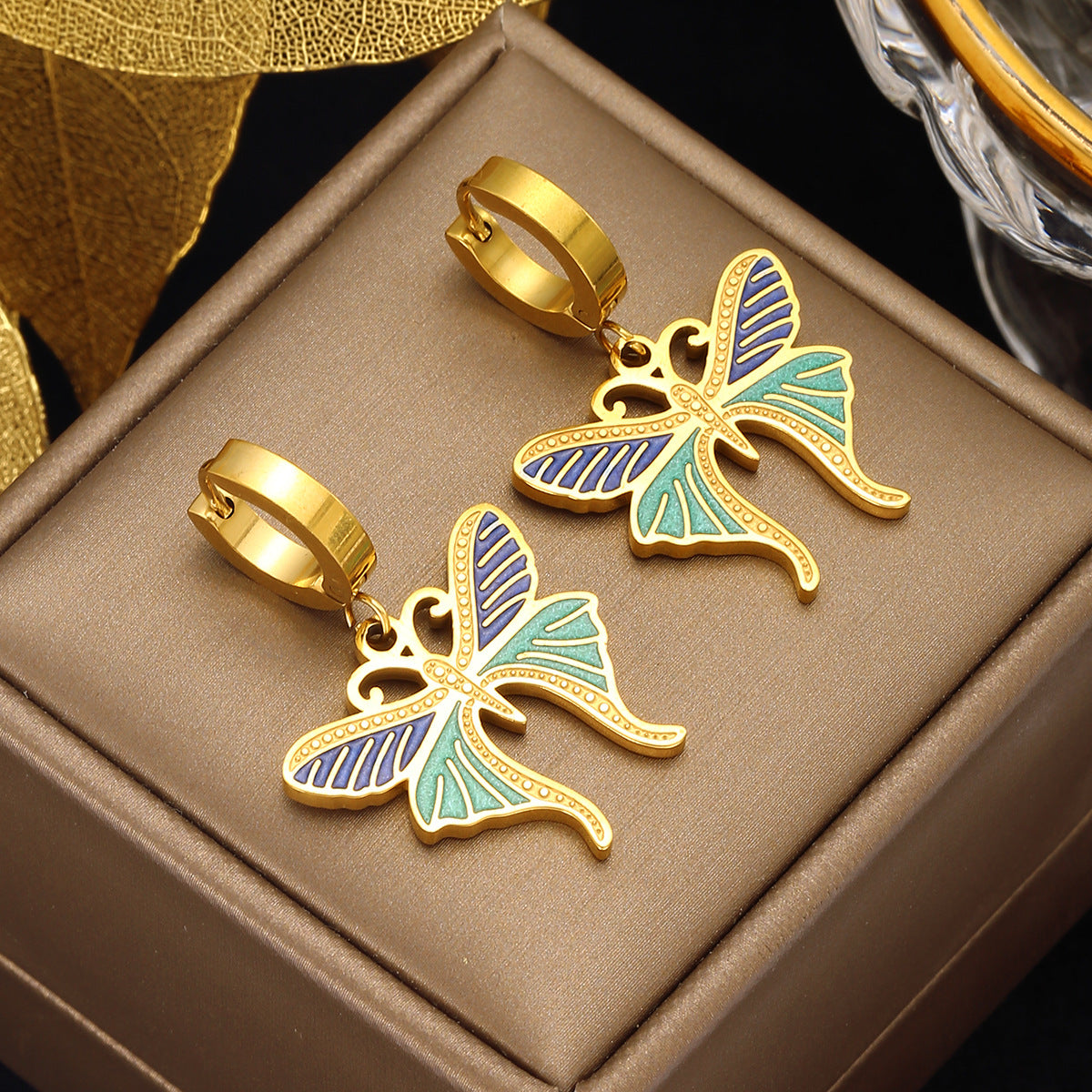Elegant High Sense Butterfly Earrings