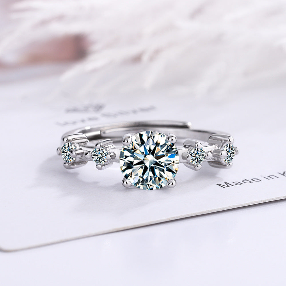 Special Promise Ring With Special Diamond Design