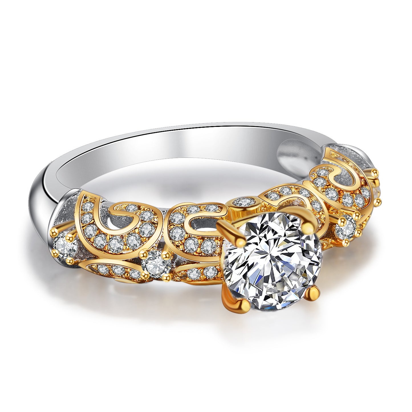 Queens Special Gold And Diamond Ring