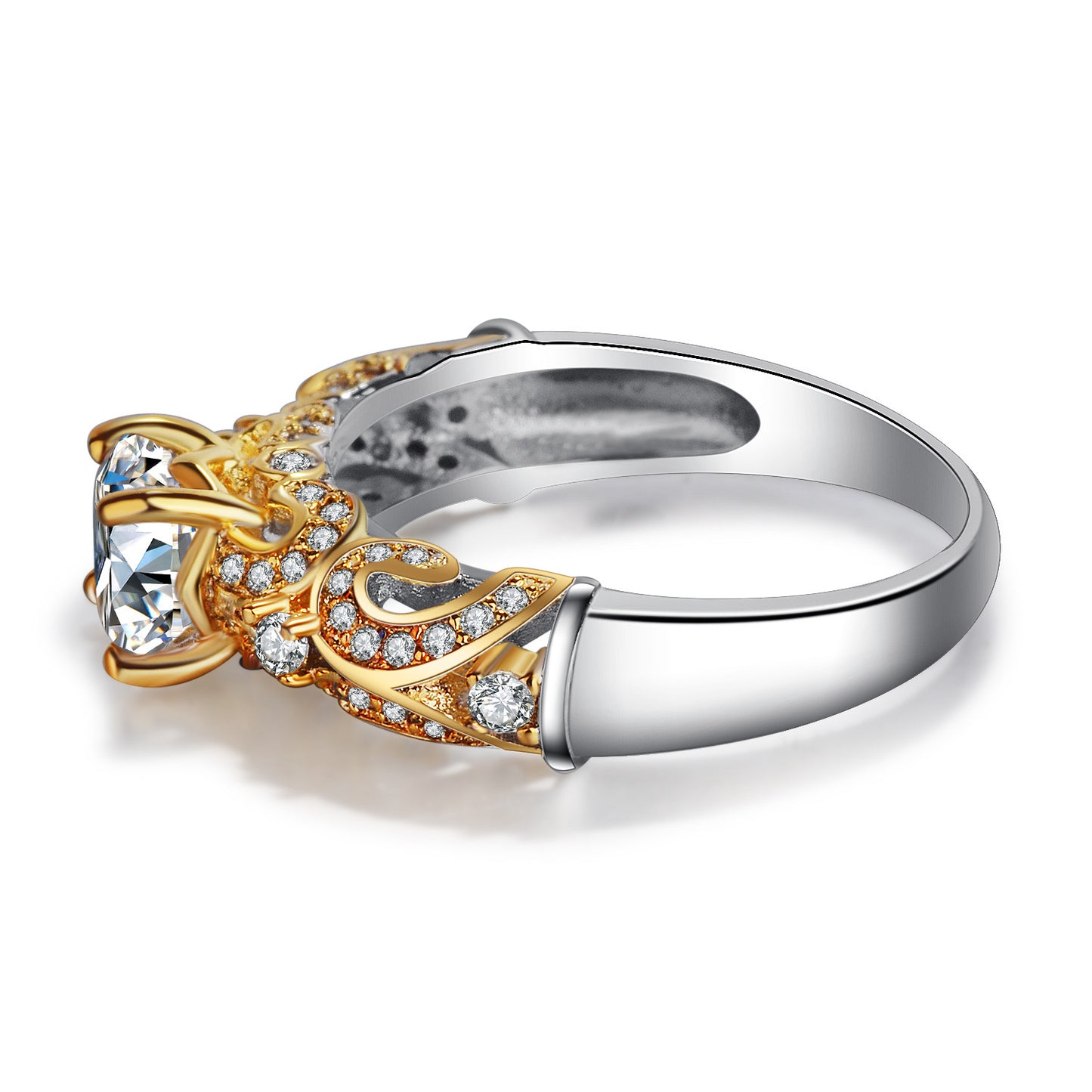 Queens Special Gold And Diamond Ring