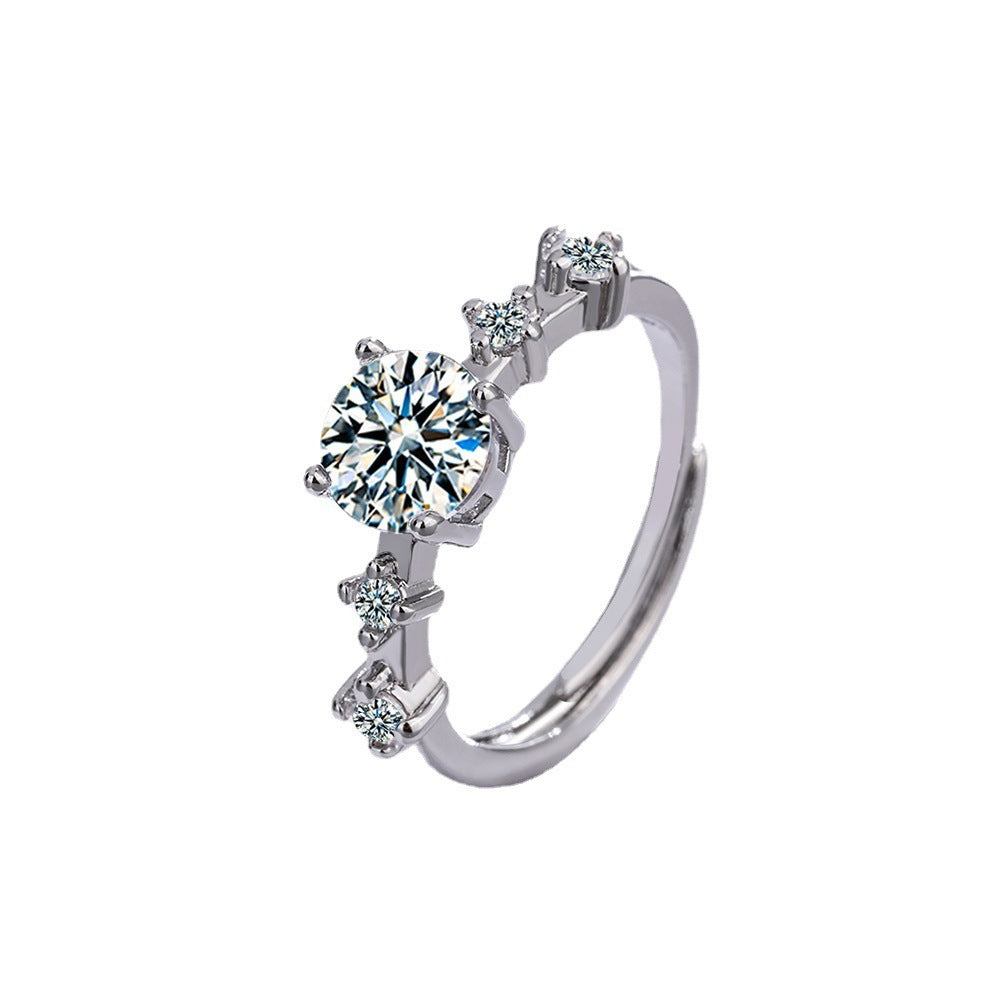 Special Promise Ring With Special Diamond Design