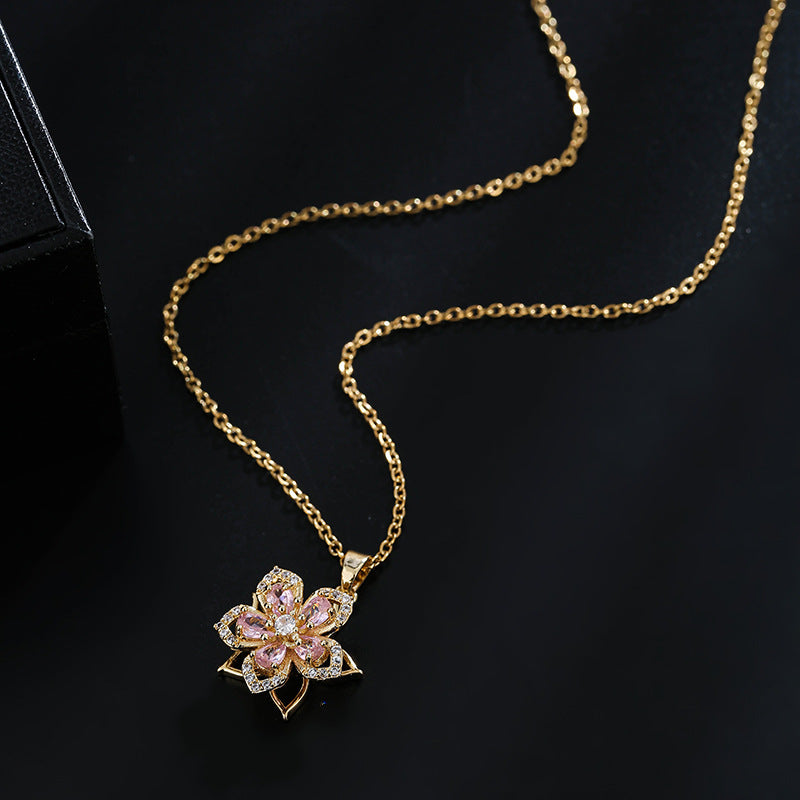 Collier Luxecraft exquis en forme de fleur